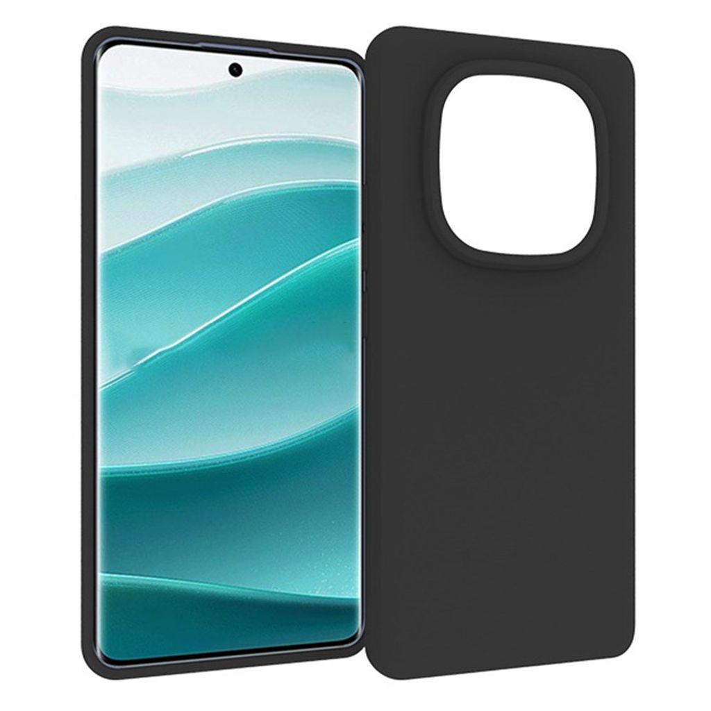 Xiaomi Redmi Note 14 Pro 5G Matte TPU skal – svart