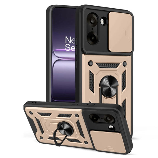OnePlus Nord CE5 5G skal with stativ – guld