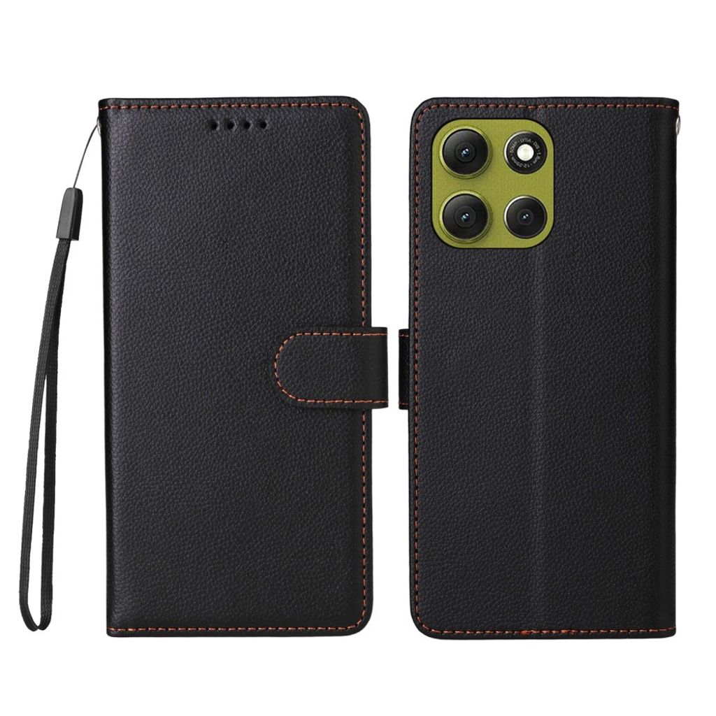 Motorola Moto G86 Power 5G / G86 5G Wallet Cover RFID Blocking – Black