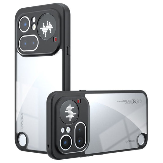 Nothing Phone (4a) Pro skal stötdämpande TPU + PC – Transparent