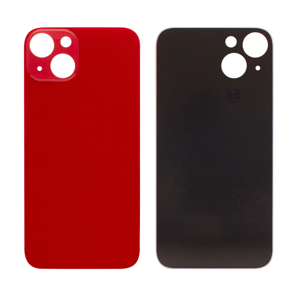 iPhone 13 Back Cover (No Logo) - Red