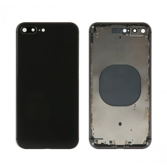 IPhone 8 Plus bakstycke med Frame (utan logotyp) - svart