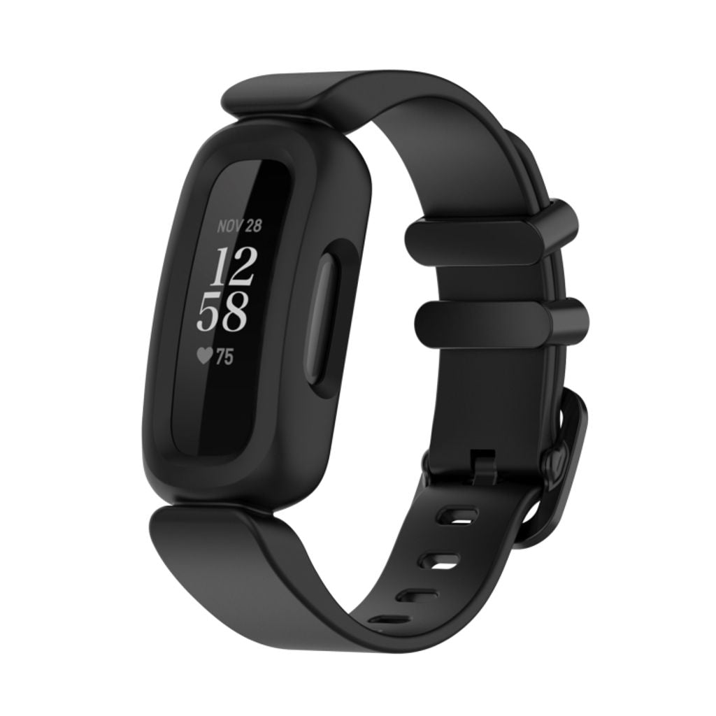 Fitbit Ace 3 Silicone watch strap - Black