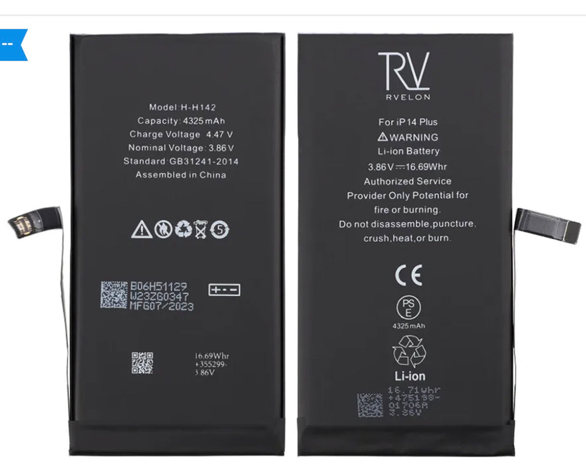 iPhone 14 Plus batteri ink montering