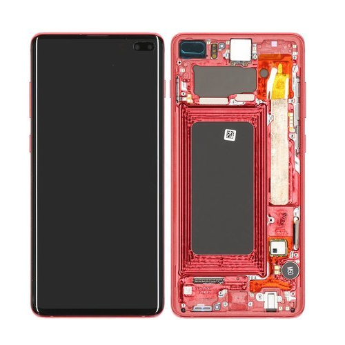 Galaxy S10 Plus display röd