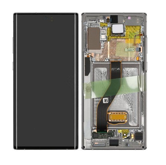 Samsung Galaxy Note 10 Plus LCD-display - silver