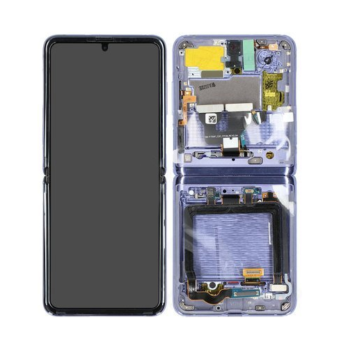 Galaxy Z Flip display lila