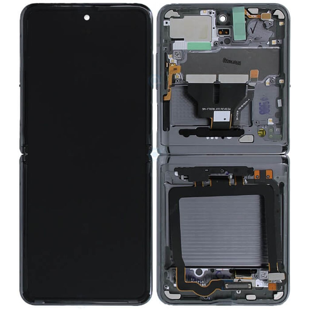 Samsung Galaxy Z Flip 5G LCD-display - grå