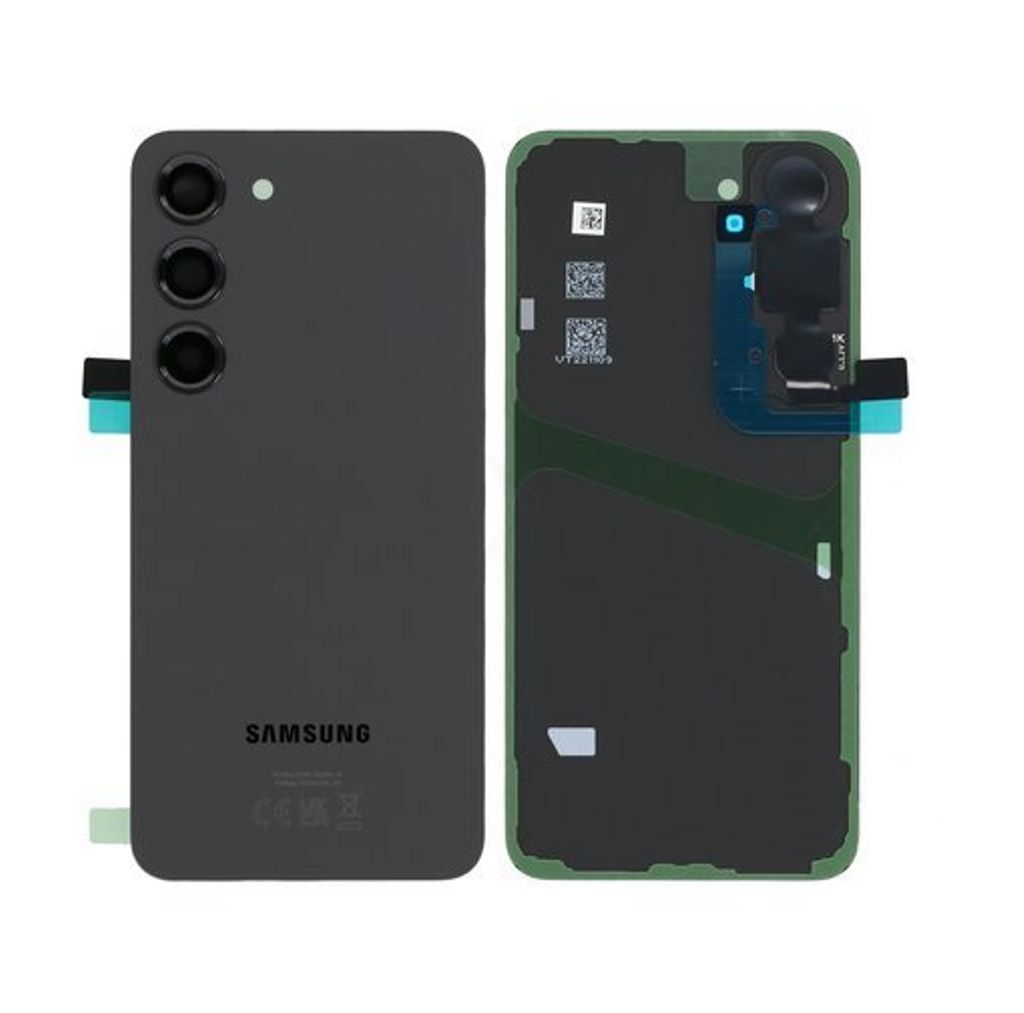 Samsung Galaxy S23 bakstycke original - Phantom svart