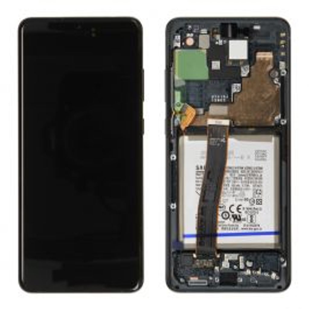 Samsung Galaxy S20 Ultra Display Black + Front Camera + Battery (SM-G988F)