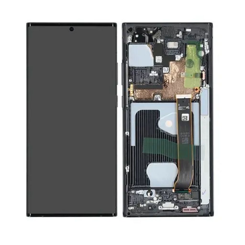 Samsung Galaxy Note 20 Ultra 5G LCD-display without Camera - svart