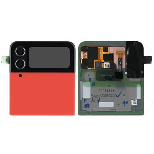 Samsung Galaxy Z Flip 4 Outer LCD-display - röd