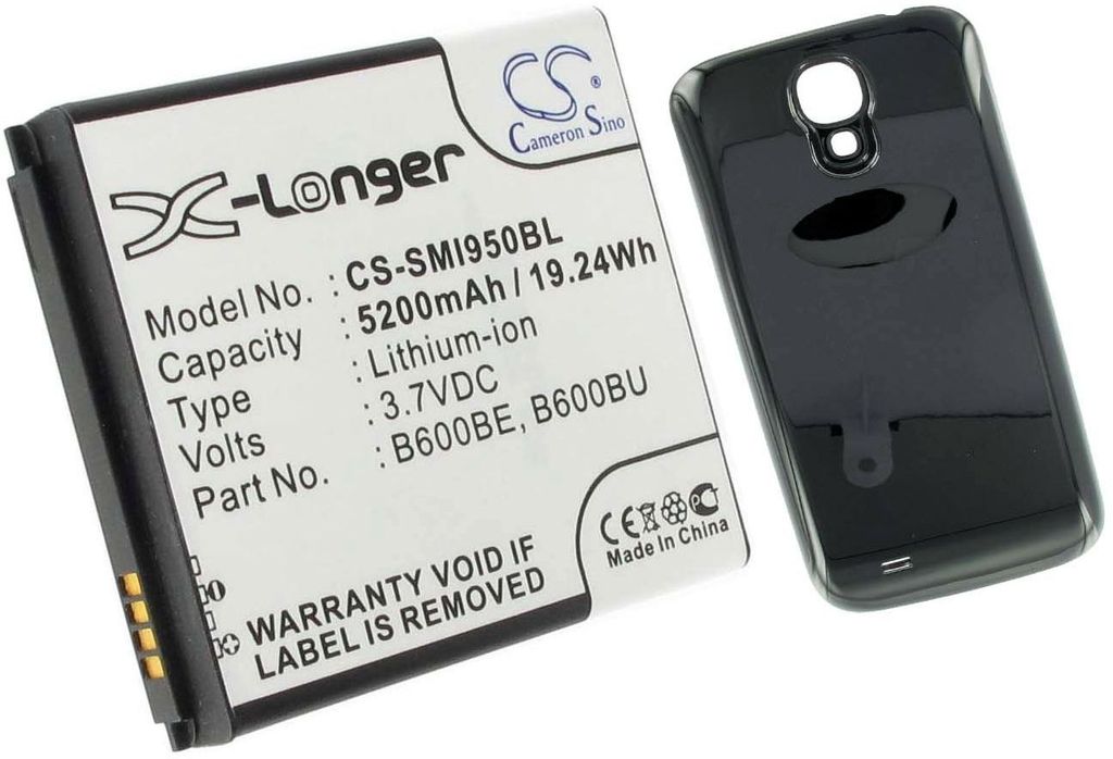 Batteri for Samsung Galaxy S4 etc. replacement battery 5200 mAh