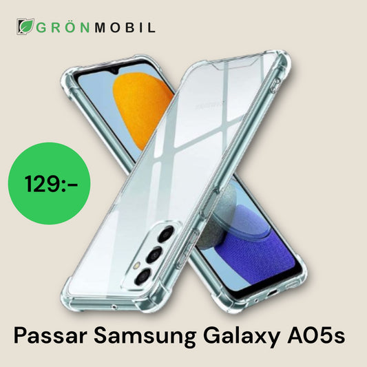 Samsung Galaxy A05s Stöttåligt Skal - Transparent