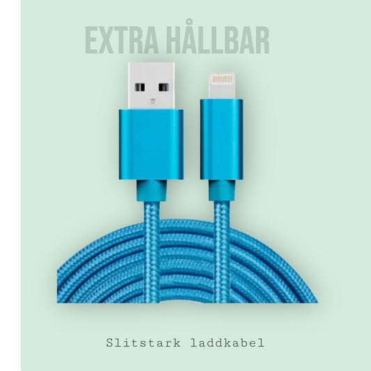 Extra lång Iphone lightning sladd - 3 meter