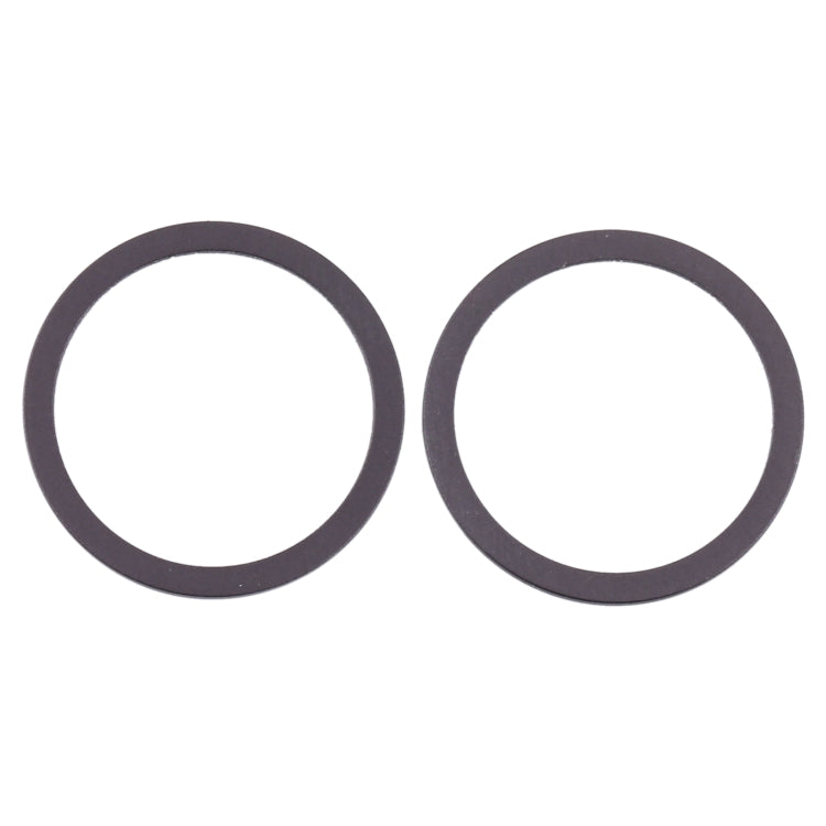 IPhone 12 Metal Protector Hoop Ring till kamera (2 pcs) – svart