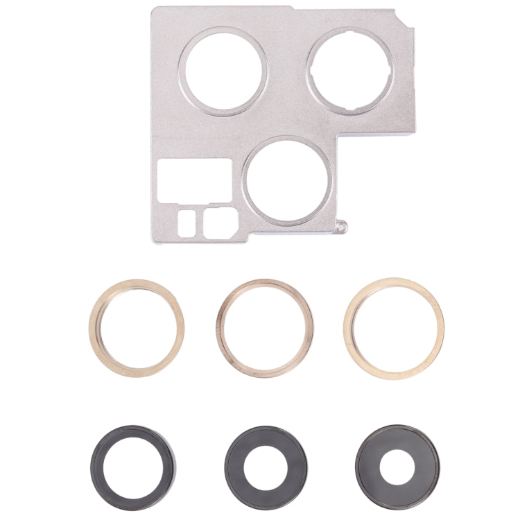 IPhone 13 Pro Back kameralins + Bracket – guld