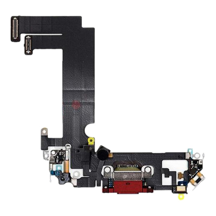 IPhone 12 Mini laddkontakt with flexkabel – röd