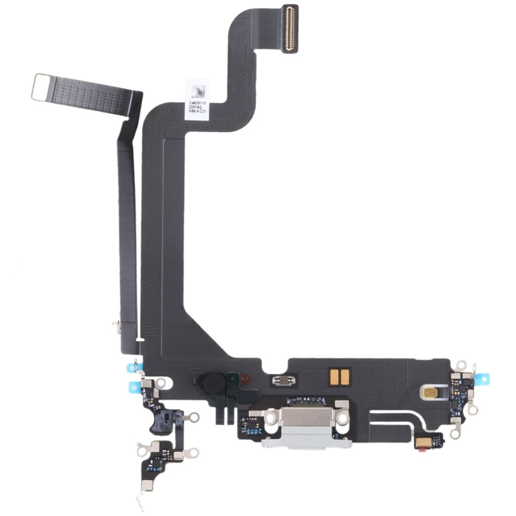 iPhone 14 Pro Max Charging Port Flex Cable - White