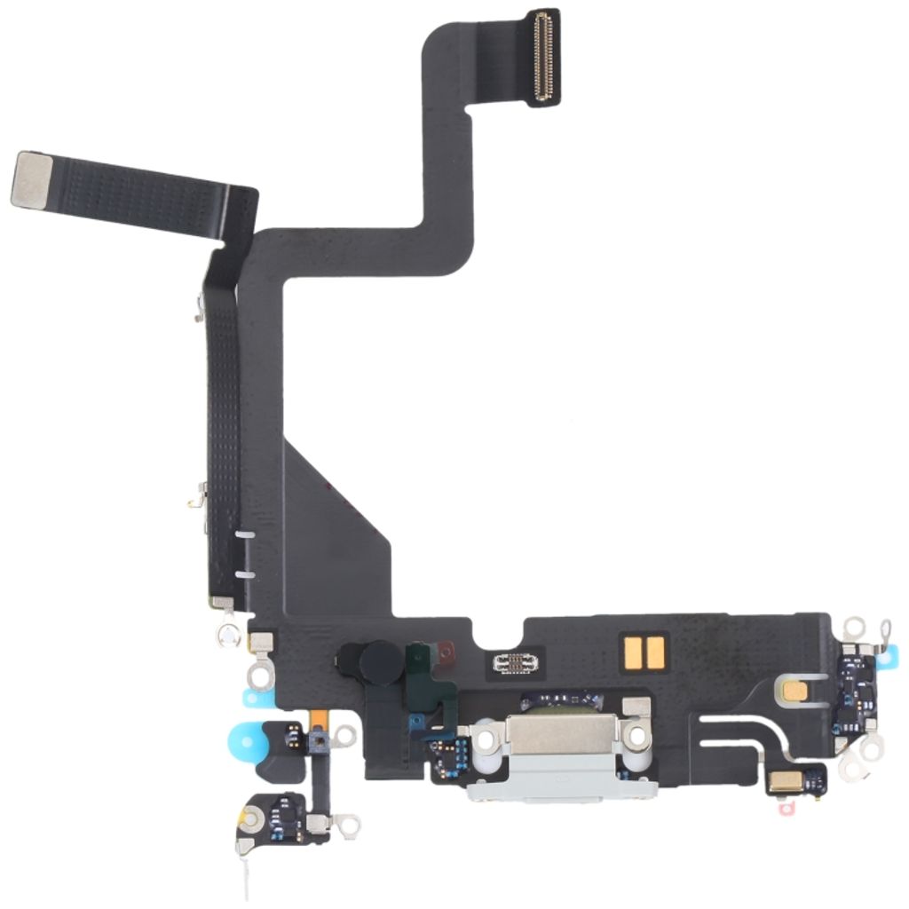 IPhone 14 Pro laddkontakt flexkabel – vit