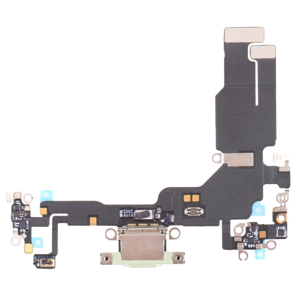 IPhone 15 Original laddkontakt flexkabel – grön