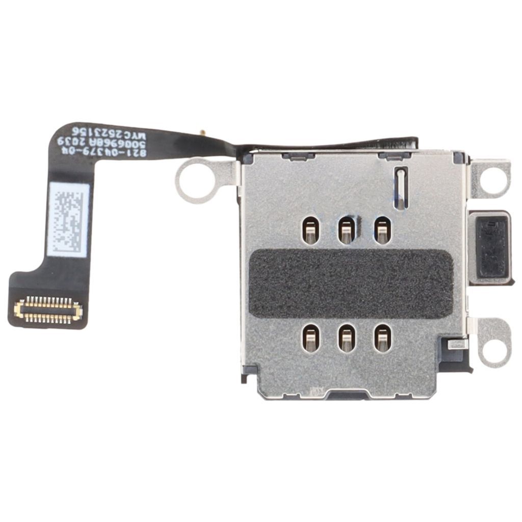 iPhone 15 Plus single sim card holder socket with flex cable