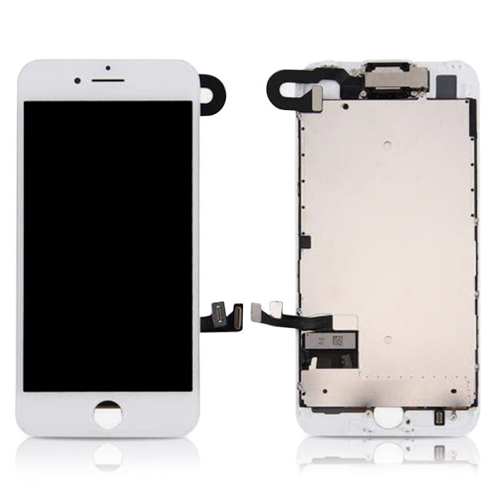 iPhone 7 Display with small parts - White