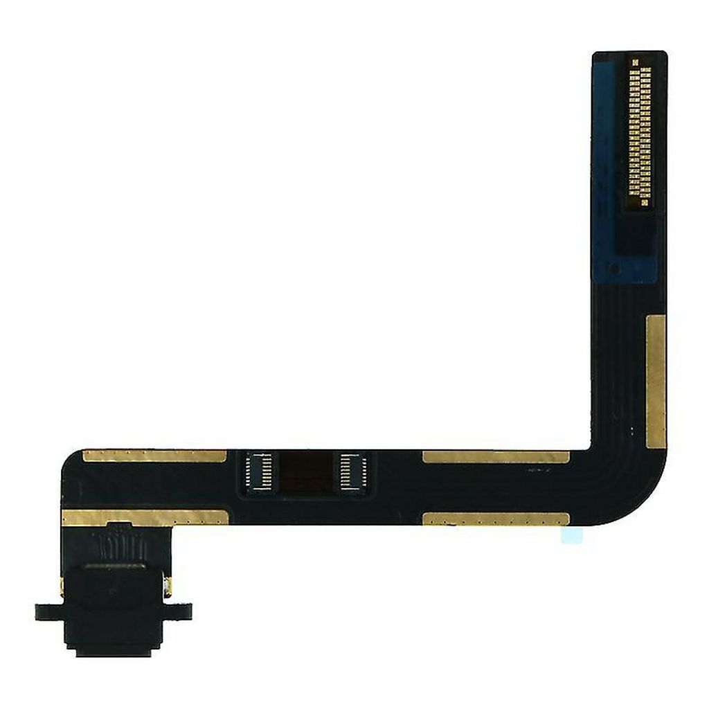 IPad 10.2" 2019/2020/2021 laddkontakt flexkabel – svart