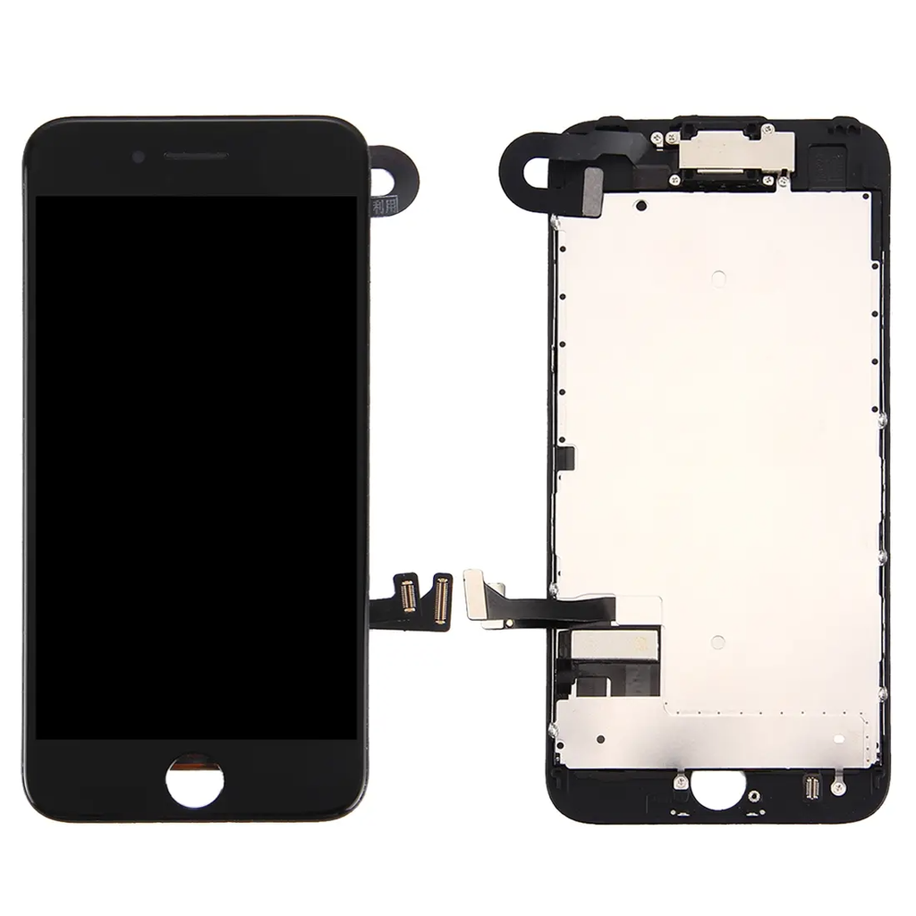 IPhone 8/SE 2020 complete display with parts – svart