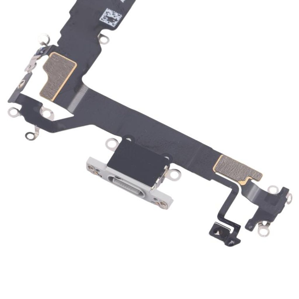 iPhone 17 Charging port flex cable - White