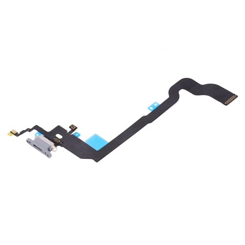 iPhone X Charging Microfone Flex Silver