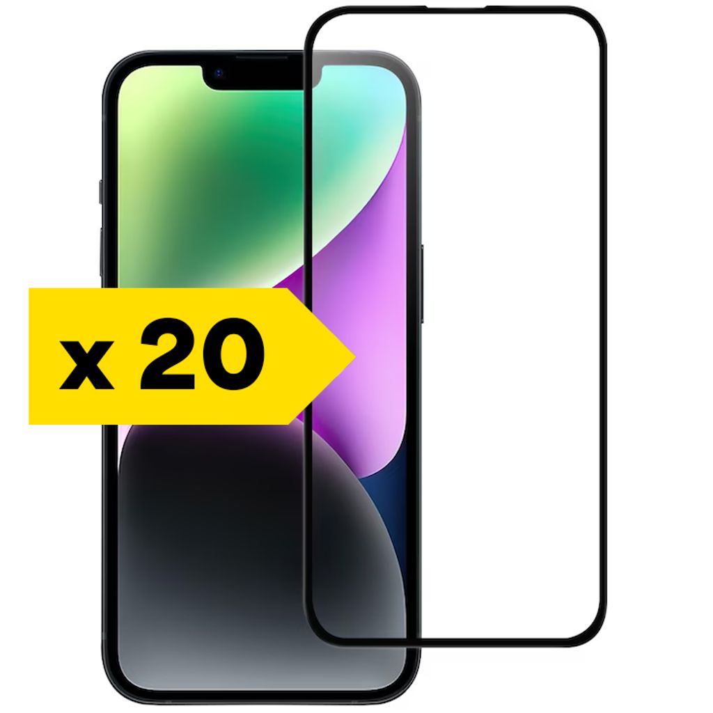 IPhone 14 Pro Full fodral skärmskydd 20 pcs Bulk