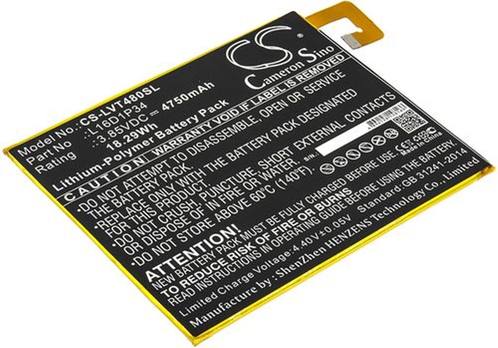 Batteri till Lenovo Tab4 8 etc