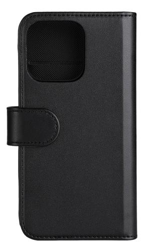 DELTACO plånboksfodral 2-i-1, iPhone 14 Pro magnetiskt skal, svart