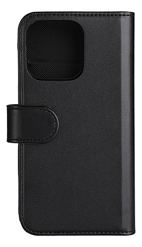 DELTACO plånboksfodral 2-i-1, iPhone 14 Pro magnetiskt skal, svart