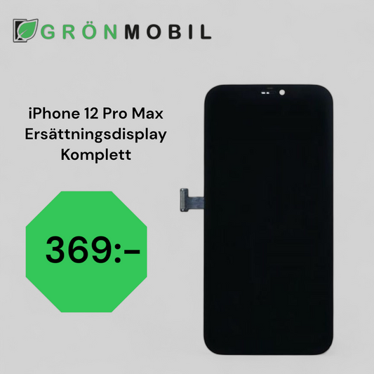 iPhone 12 Pro Max LCD Premium - Ersättningsdisplay - komplett för installation