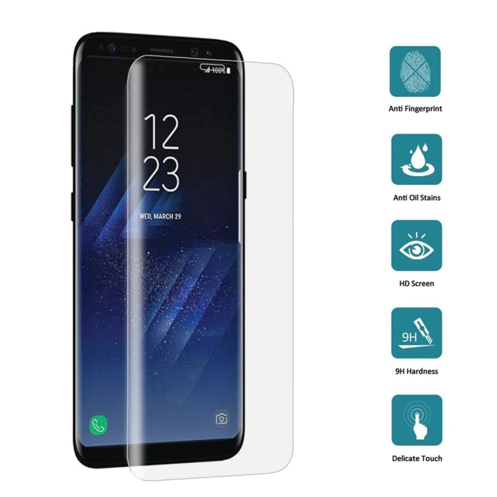 Samsung Galaxy S8 skärmskydd härdat glas