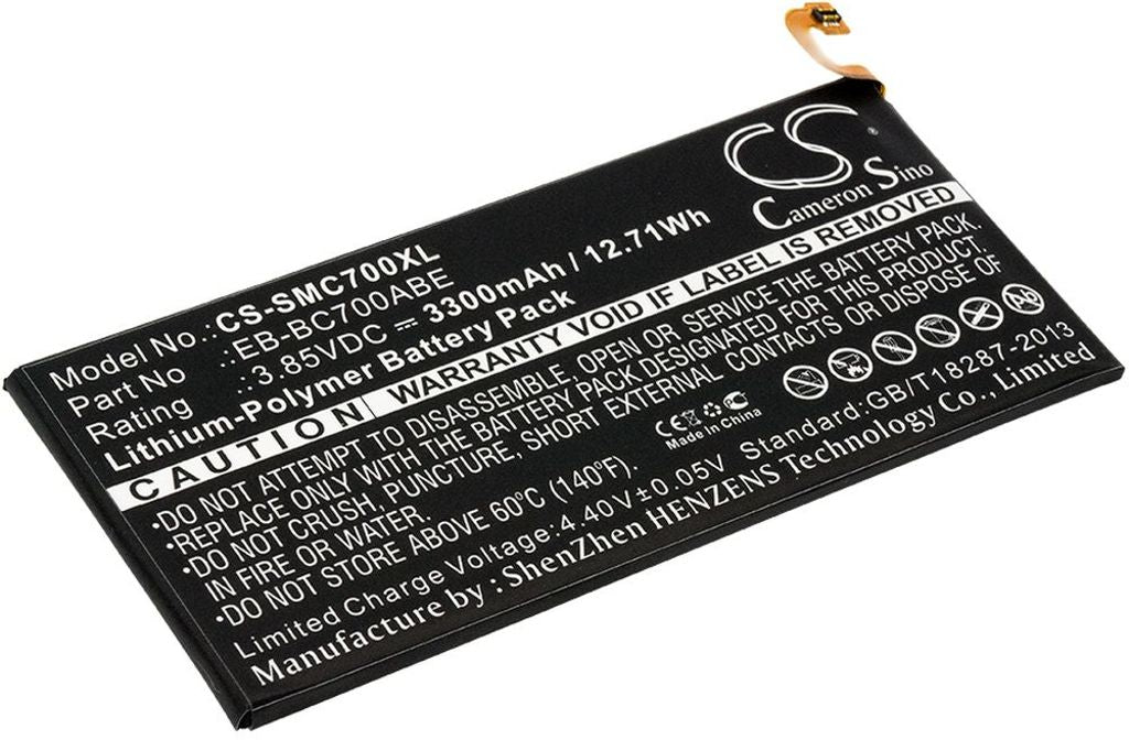 Batteri for Samsung Galaxy C7 etc