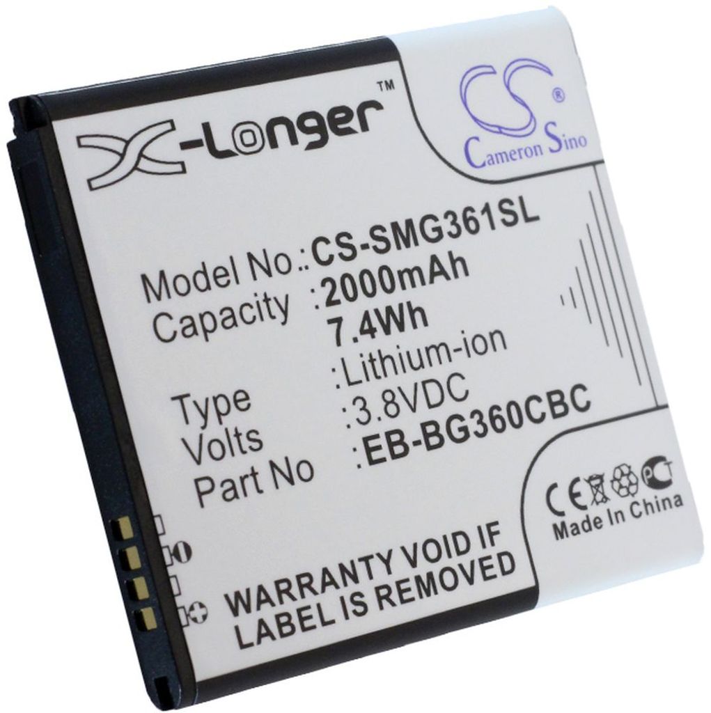 Batteri for Samsung Galaxy Core Prime / J2 etc. replacement battery