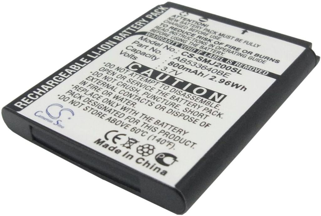 Batteri for Samsung SGH-J200 etc