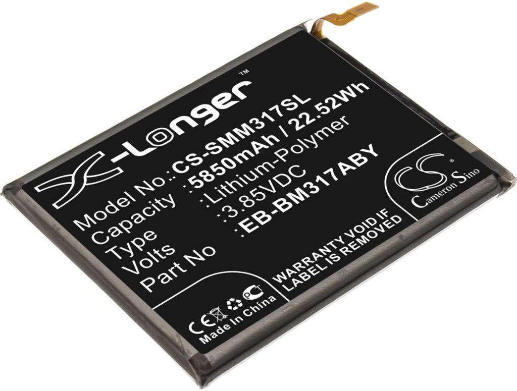 Batteri for Samsung Galaxy M31 etc