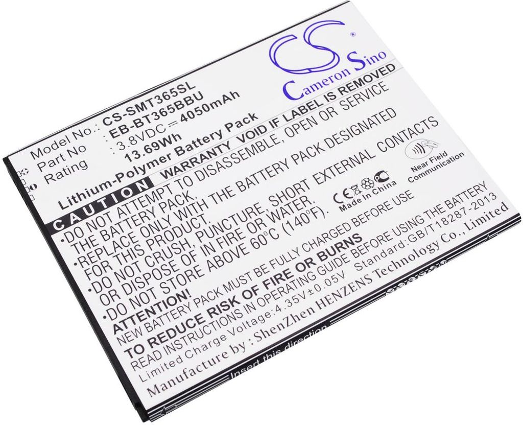 Batteri till Samsung Galaxy Tab Active etc