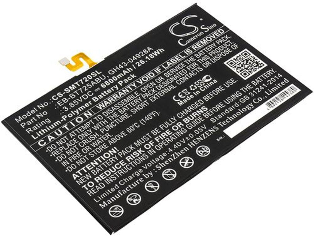 Batteri for Samsung Galaxy Tab S5e etc