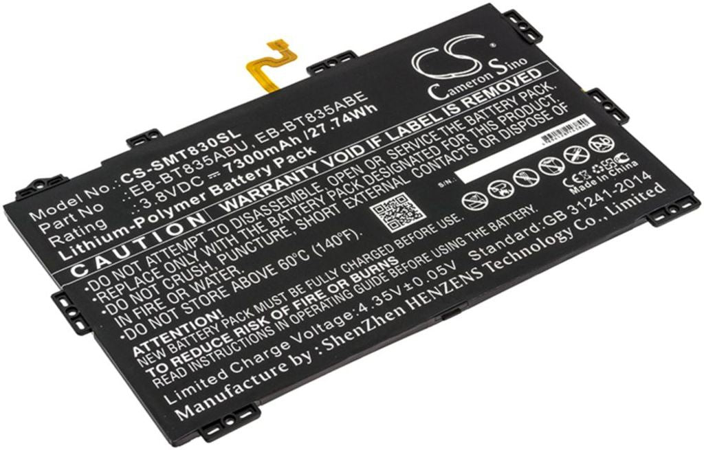 Batteri for Samsung Galaxy Tab S4 10.5 2018 etc