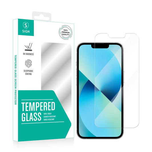 SiGN skärmskydd härdat glas for iPhone 13 & iPhone 13 Pro