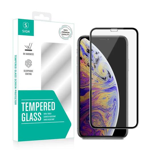 IPhone 11 Pro-X-XS SiGN Full fodral skärmskydd härdat glas