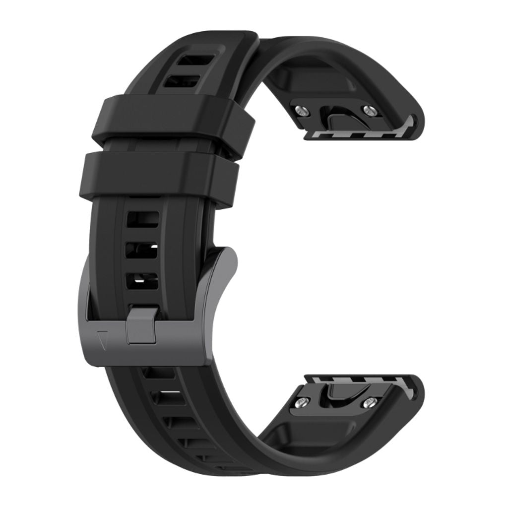Garmin Fenix 5S Plus Silicone Watch Band - Black