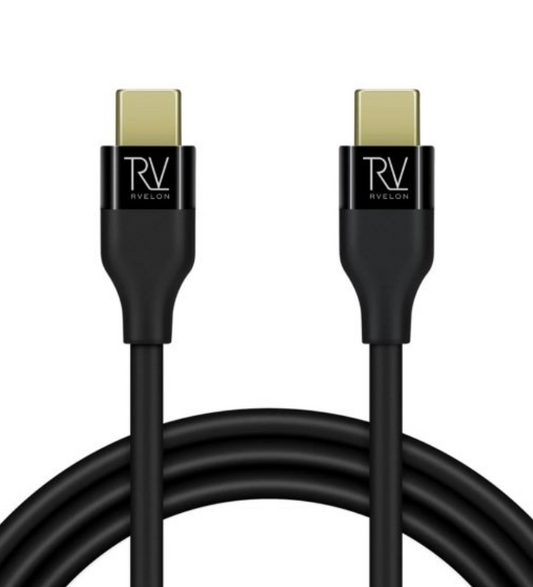 Rvelon USB-C till USB-C Kabel 1m