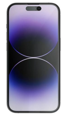 Skärmskydd iPhone 15 – Privacy 3D Heltäckande Härdat Glas