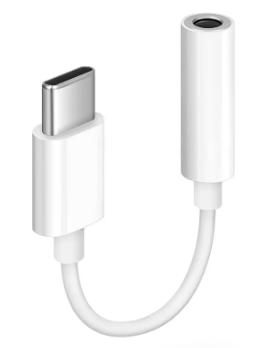 SiGN Adapter USB-C to 3,5 mm - White
